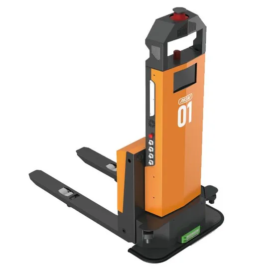 Tzbot Cina produce un carrello elevatore per carichi pesanti da 1500 kg, trattore AGV Laser, carrello elevatore con telaio AGV veloce