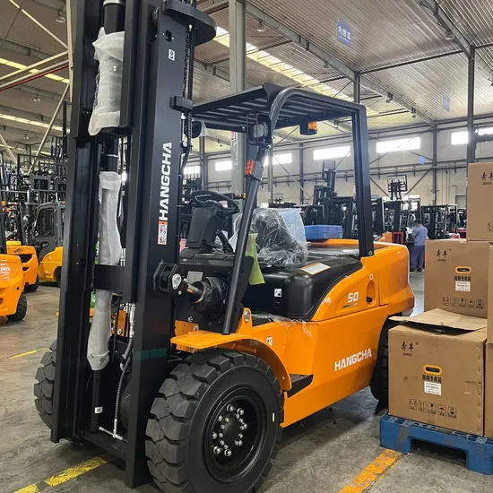 Carrello elevatore a doppio carburante Hangcha serie X GPL/gas da 4,5 t con motore USA Psi conveniente e a basso consumo di carburante