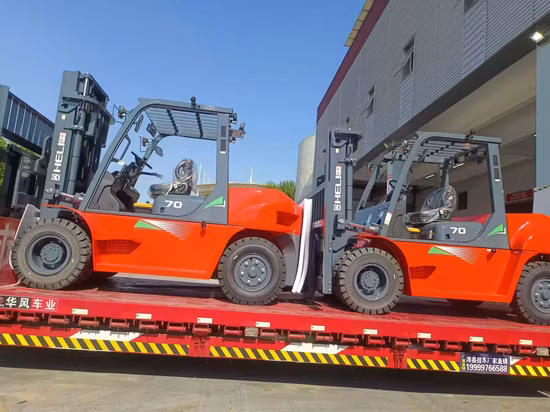 Carrello elevatore diesel Cpcd70 del gas GPL di Heli 3t 5t 7t 7ton 10ton
