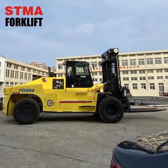 Attrezzatura per lo scarico di container marittimi Stma Carrello elevatore diesel da 25 tonnellate Fd250