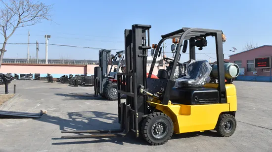 Carrello elevatore Mingyu a benzina GPL da 1,5 tonnellate e 2 tonnellate, prodotto in Cina