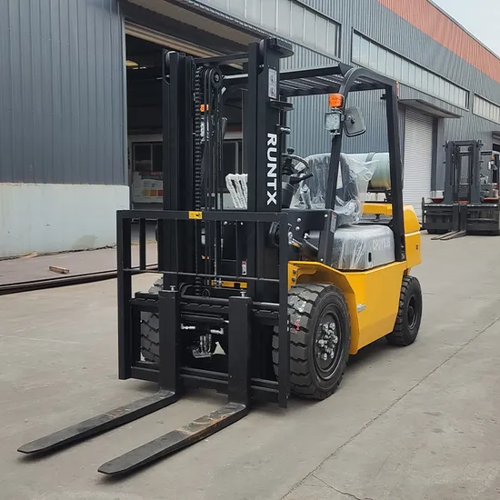 Carrello elevatore a gas GPL da 3 tonnellate, carrello elevatore a gas propano da 3,5 tonnellate, motore Nissan K25 con EPA/Euro5