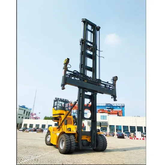 Capacità di carico massima 9 tonnellate Aumenta la produttività del terminal con operazioni rapide e sicure Numero di pile 6 Movimentatore di container vuoti in vendita