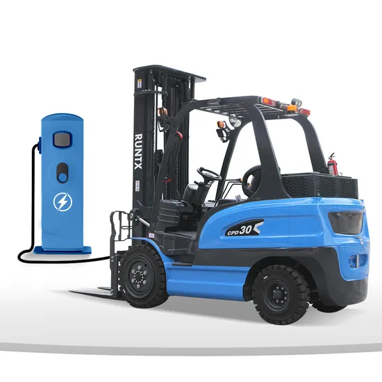 Carrello elevatore elettrico da 2 tonnellate per movimentazione materiali, tre ruote, affidabile, altezza di sollevamento 3 m, carrello elevatore a batteria da 7 m in vendita