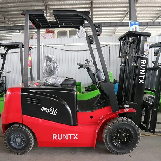 Carrello elevatore elettrico Runtx Montacargas 1,5 tonnellate 2,5 tonnellate 3 tonnellate 5 tonnellate Carrello elevatore a batteria Carretilla Elevadora 3000 libbre 4000 libbre 5000 libbre