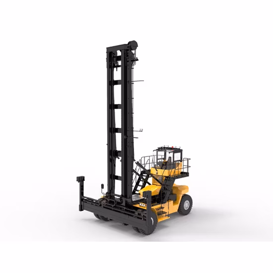 Carrello elevatore per movimentazione container vuoti Reach Stacker Xch907K da 9 tonnellate ufficiale