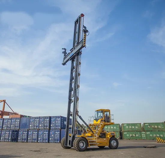Cina Top Brand Port Logistics Machinery Diesel Engine Container Forklift Container Handler Empty Container Handler con 6