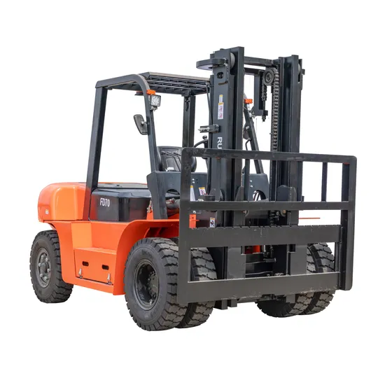 Carrello elevatore diesel nuovo di zecca da 10 tonnellate Fd100 ODM/OEM con motore CE e cinese/Euro5/EPA. Attrezzatura per la movimentazione.