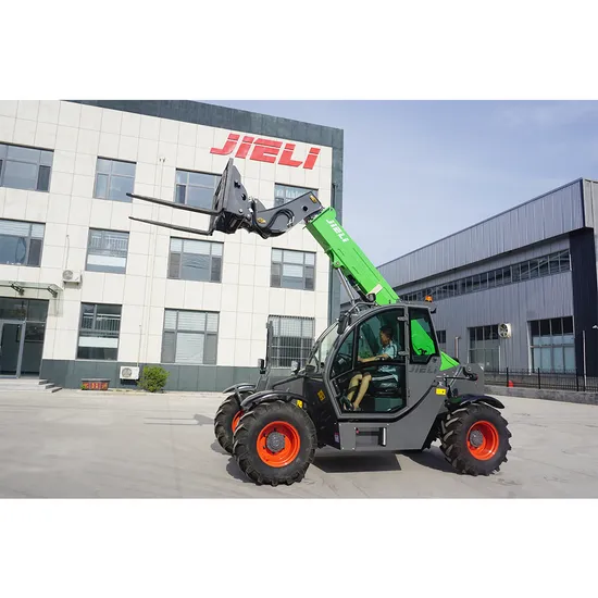 Agricoltura Edilizia Logistica Utilizzo Centro Telaio girevole Forca idraulica Benna Sollevatore telescopico