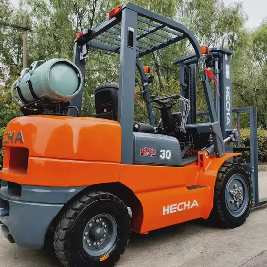 Nissan Engine Gasoline Forklift LPG 3 Ton Gas LPG Duel Fuel Forklift 