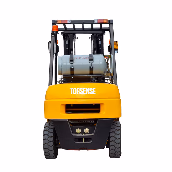 Carrello elevatore a benzina GPL da 3,5 tonnellate ad alta produttività ed efficienza, potenza elevata